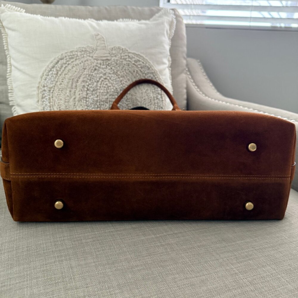 Coach Soft Empire 40 Warm Brown Suede - Picture 7 of 8